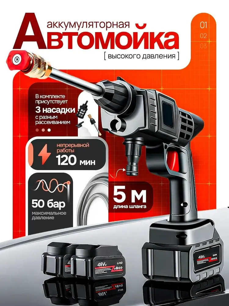 Беспроводная мойка высокого давления